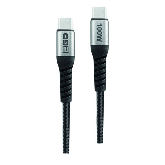 2GO data cabel USB-C 100W Thunderbolt 2m Digital 2 797511