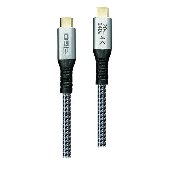 2GO data cable   USBC 240W 20Gbps Thunderbolt 2m 797515