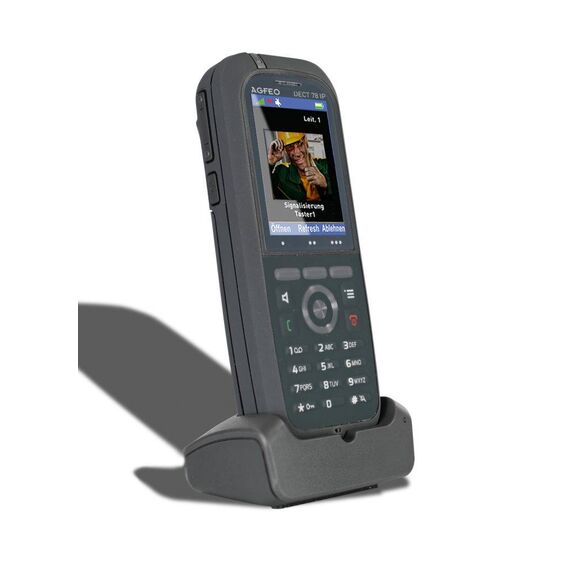 AGFEO DECT 78 IP IP Phone Grey Wireless handset Desk 6101650