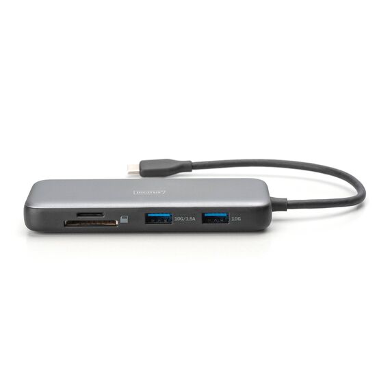 DIGITUS USBC Docking Station 8Port HDMI USB RJ45 DA70915