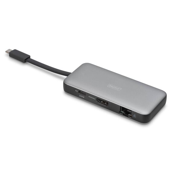DIGITUS USBC Travel Docking Station 7Port HDMI USB DA70916