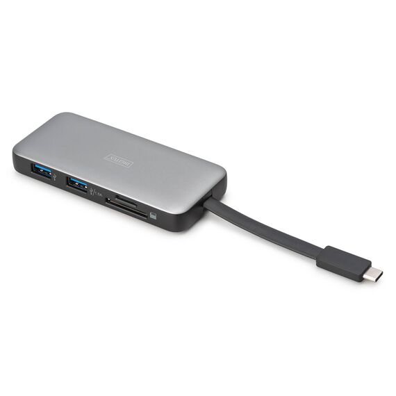 DIGITUS USBC Travel Docking Station 7Port HDMI USB DA70916