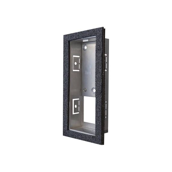 DoorBird D1101V, Flush mount box, Black 423867383