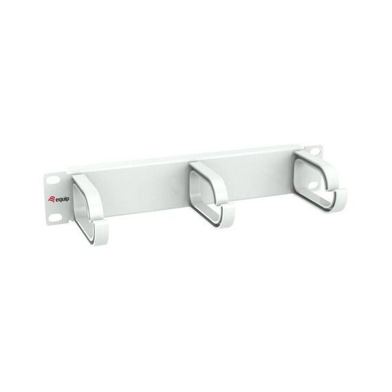 Equip 10" Cable Management Panel, 1U, Light Grey 327342