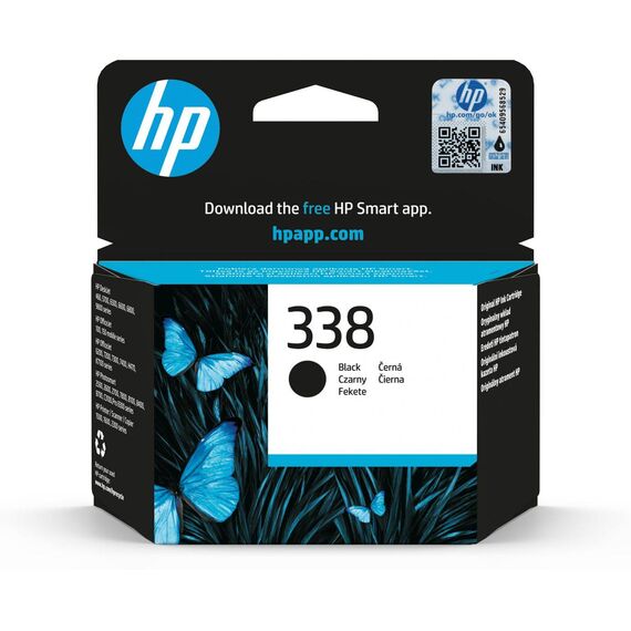 HP 338 11 ml black original ink cartridge for C8765EEBA3