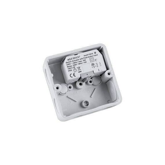 Homematic Switching actuator with pushbutton input (16 A)