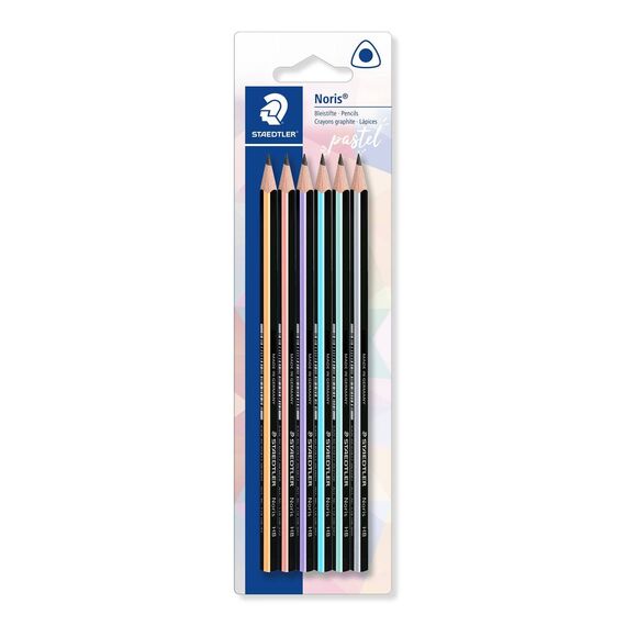 STAEDTLER 118 HB Multicolour Triangular 6 pc(s) 118 BK6 PA
