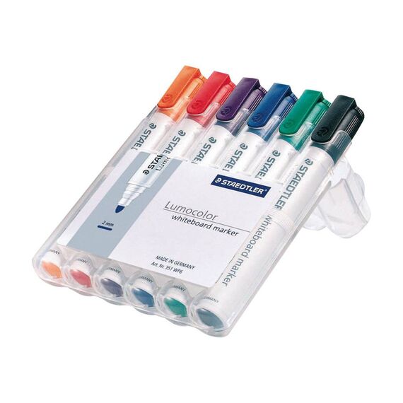 STAEDTLER Lumocolor whiteboard marker 351 Marker  351 WP6