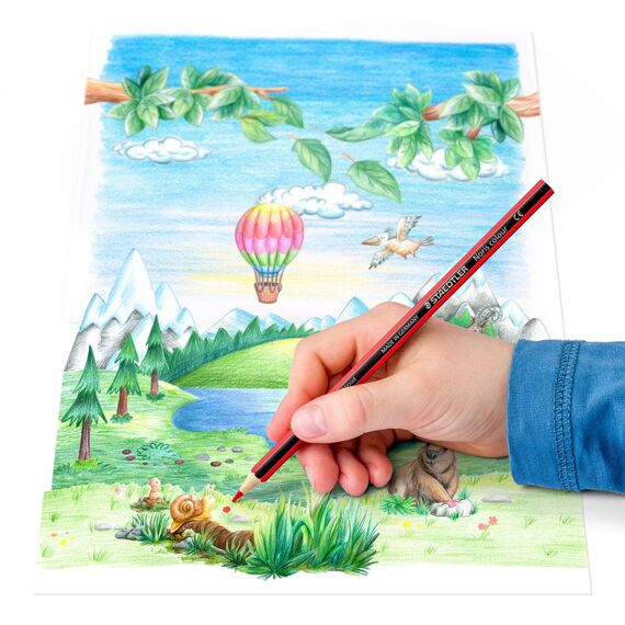 STAEDTLER Noris Club Coloured pencil brilliant colours 61 SET6