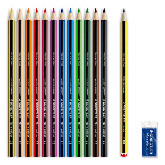 STAEDTLER Noris Club Coloured pencil brilliant colours 61 SET6