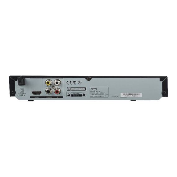 Xoro HSD 8470 DVD player Upscaling XOR120146