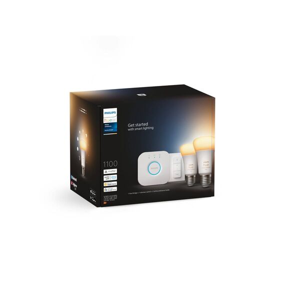 philipsStarter kit: 2 E27 smart bulbs (1100)  929002468406
