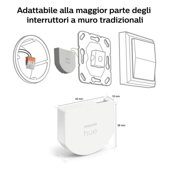 Philips Hue - Light switch module - wireless - whi | 929003017102
