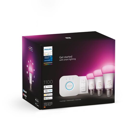 Philips Hue White and Color Ambiance Starter Kit - | 929002468804