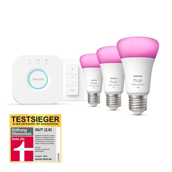Philips Hue White and Color Ambiance Starter Kit - | 929002468804