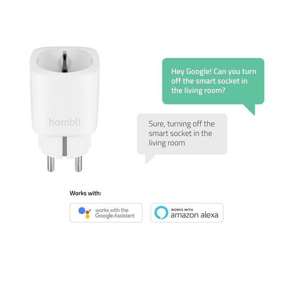 Hombli HBPP-0201, Wireless, Wi-Fi, Indoor, White, Home, 3680 W