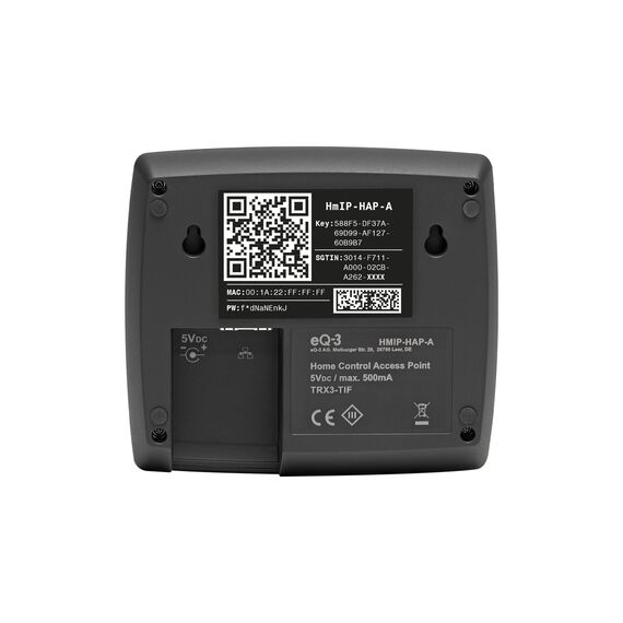 Homematic IP HmIP-HAP-A, 100 Mbit/s, 10,100 Mbit/s, 40 | 160275A0