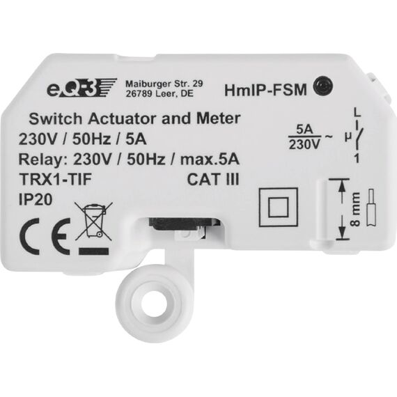 Homematic IP HmIP-FSM - Switching actuator - wireless  | 142721A0