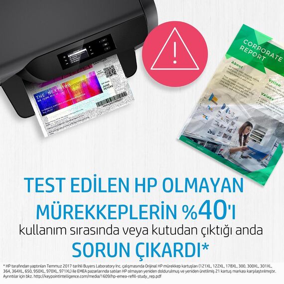 HP 300 - 4 ml - black - original - ink cartridge -  | CC640EE#BA3