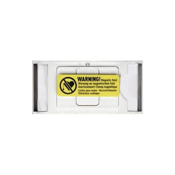 DURABLE CLASSIC Name badge for 30 x 65 mm magnet silver 854023
