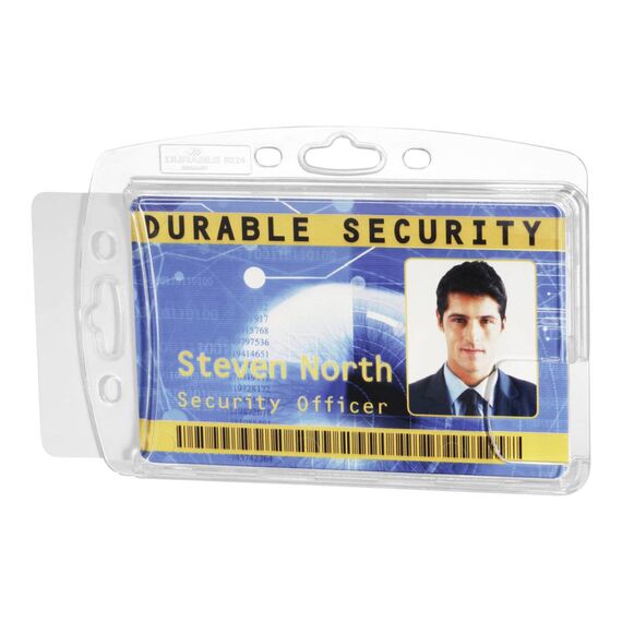 DURABLE ID card holder ENCLOSED for 2 cards 892419