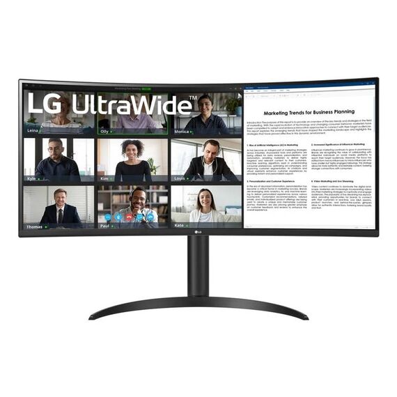 LG UltraWide 34WR55QKB LED monitor curved 34 3440 34WR55QKB