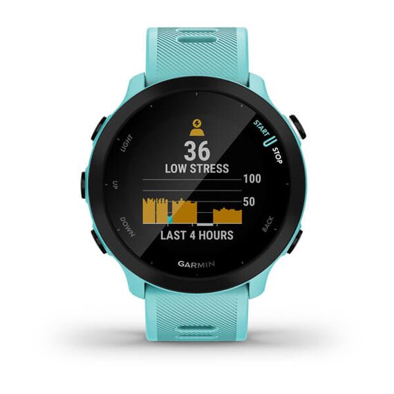 Garmin Forerunner 55 - Aqua green - sport watch wi | 010-02562-12