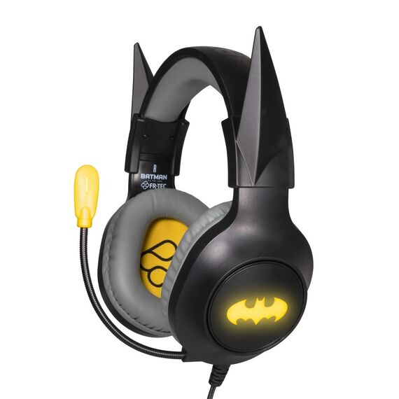 FR-TEC Gaming Headset Batman with Detachable Ears / Hea | BATHEAD