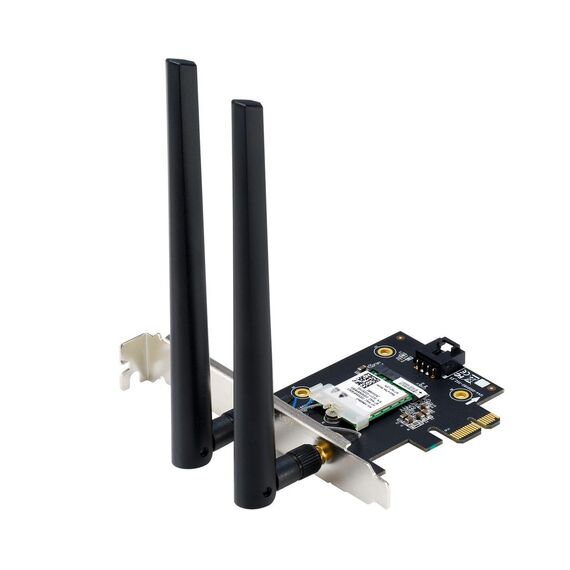 PCE-BE6500 WiFi 7 PCI-E adapter (2 external ant | 90IG09G0-MO0B00