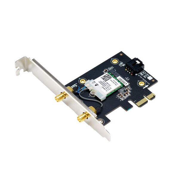 PCE-BE6500 WiFi 7 PCI-E adapter (2 external ant | 90IG09G0-MO0B00