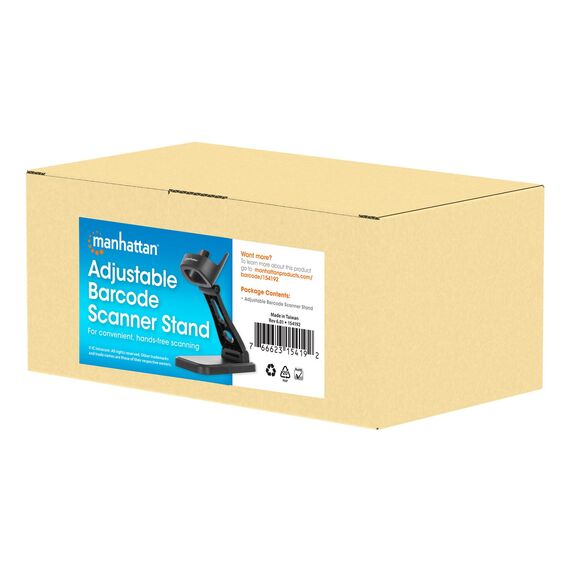 Manhattan Adjustable Barcode Scanner Stand, Height and A | 154192