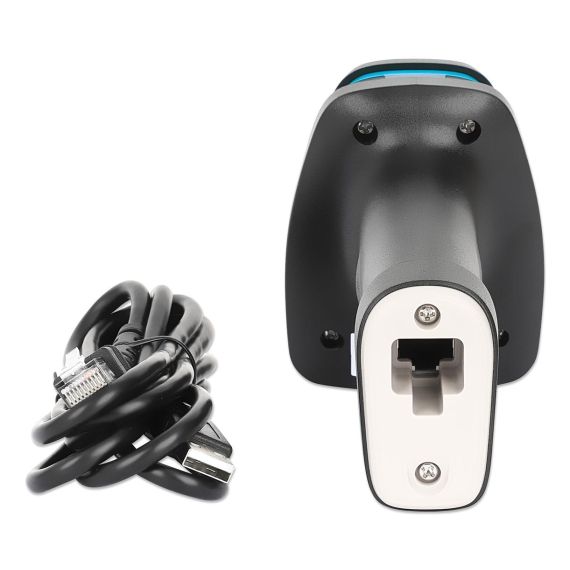 2D Long Range LED Barcode Scanner, USB, 450mm Scan Depth | 154116
