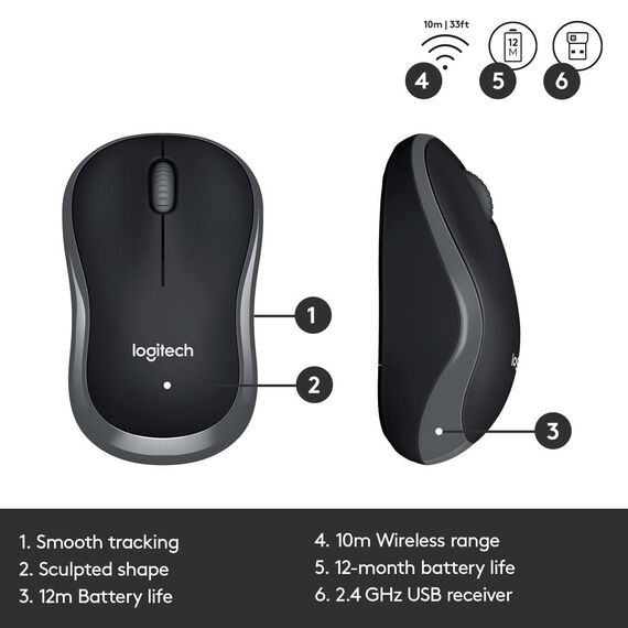 Logitech Wireless Combo MK330 - Keyboard and mouse s | 920-003969