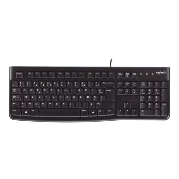 Logitech K120 - Keyboard - USB - Swiss | 920-002504