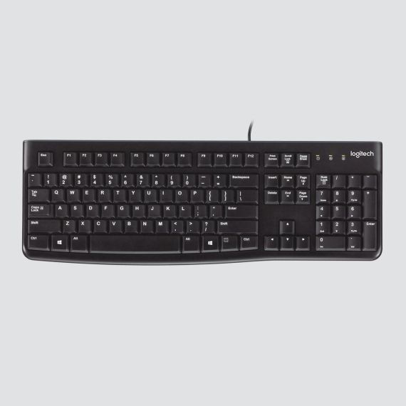 Logitech K120 - Keyboard - USB - Swiss | 920-002504