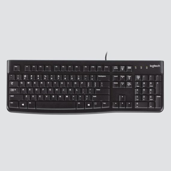 Logitech K120 - Keyboard - USB - Swiss | 920-002504