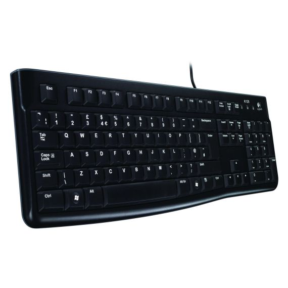 Logitech K120 - Keyboard - USB - Swiss | 920-002504