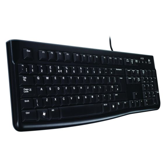 Logitech K120 - Keyboard - USB - Swiss | 920-002504
