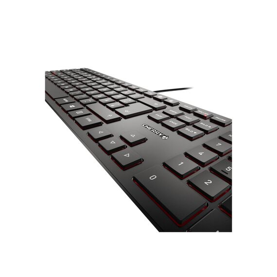 CHERRY KC 6000 SLIM - Keyboard - USB - Belgium - ke | JK-1600BE-2