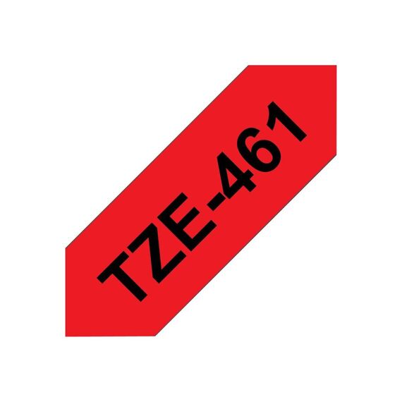Brother TZe461 Black on red Roll (3.6 cm x 8 m) 1 TZE461