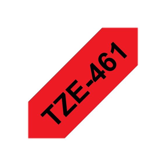 Brother TZe461 Black on red Roll (3.6 cm x 8 m) 1 TZE461