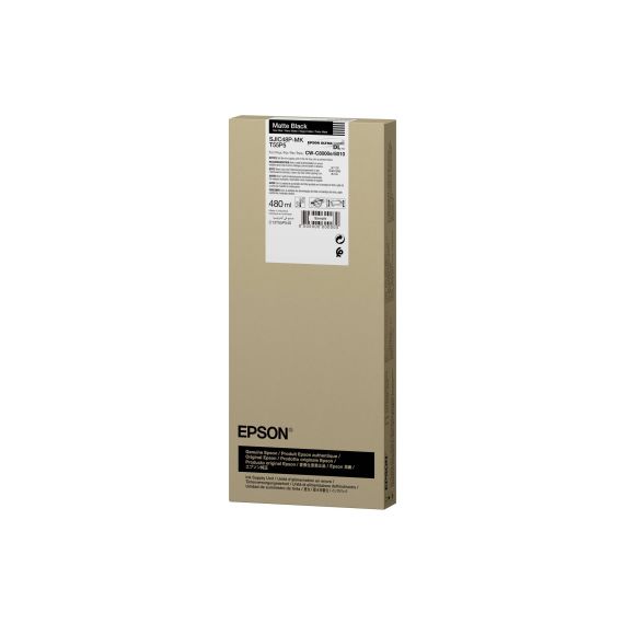 Epson T55P5 480 ml matte black original box ink pack C13T55P540