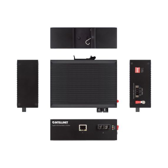 Intellinet - Fibre media converter - 1GbE - 10Base-T, 10 | 508346