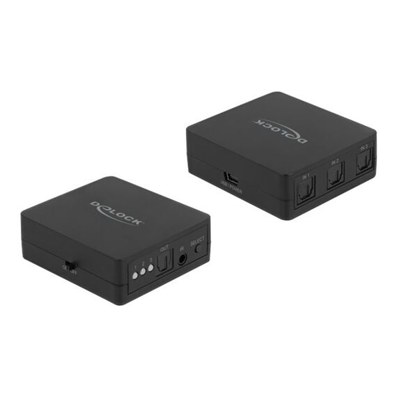 Delock - Audio switch - 3 x SPDIF - desktop | 63395
