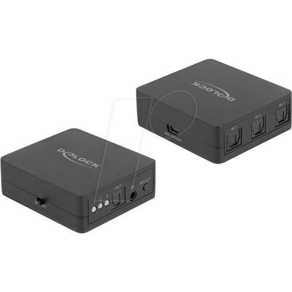 Delock - Audio switch - 3 x SPDIF - desktop | 63395