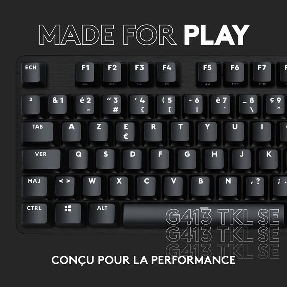 Logitech G G413 TKL SE Mechanical Gaming Keyboard, W | 920-010826