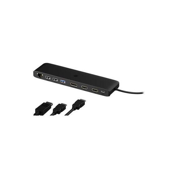 ICY BOX 11-in-1 Mobile with Triple Video Output - D | IB-DK2116-C