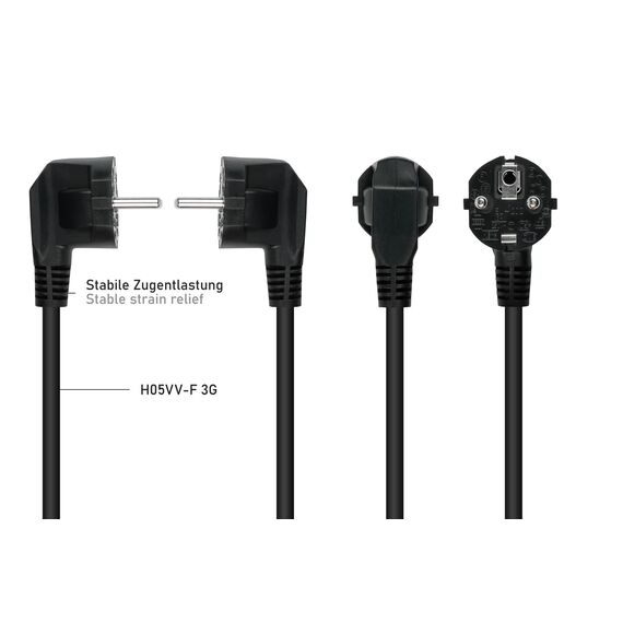 Kabelmeister SK0190-S018 / 1.8 m / Power plug type E+F / IEC C19