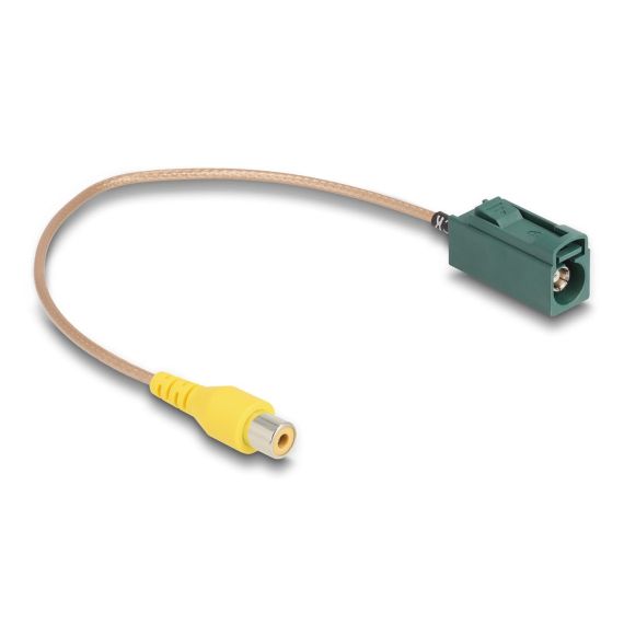 DeLOCK Cable FAKRA E jack to RCA jack RG-179 32 cm / 0.32 | 90009