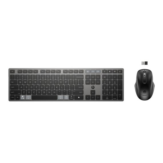 HP 725 - Keyboard and mouse set - multi-device, rec | 9T5B0UT#ABD